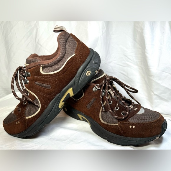 Ryka Brown Suede & Mesh Fitness Walking Shoe 8.5W - Picture 2 of 6